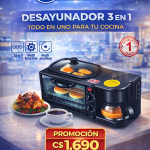 Desayunador 3 en 1