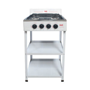 Cocina de 4 quemadores con estante marca ecocina