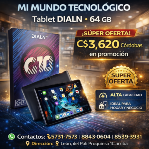 Tablet DIALN 64 GB